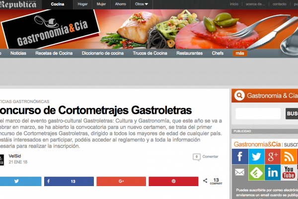 Gastronomía y Cía