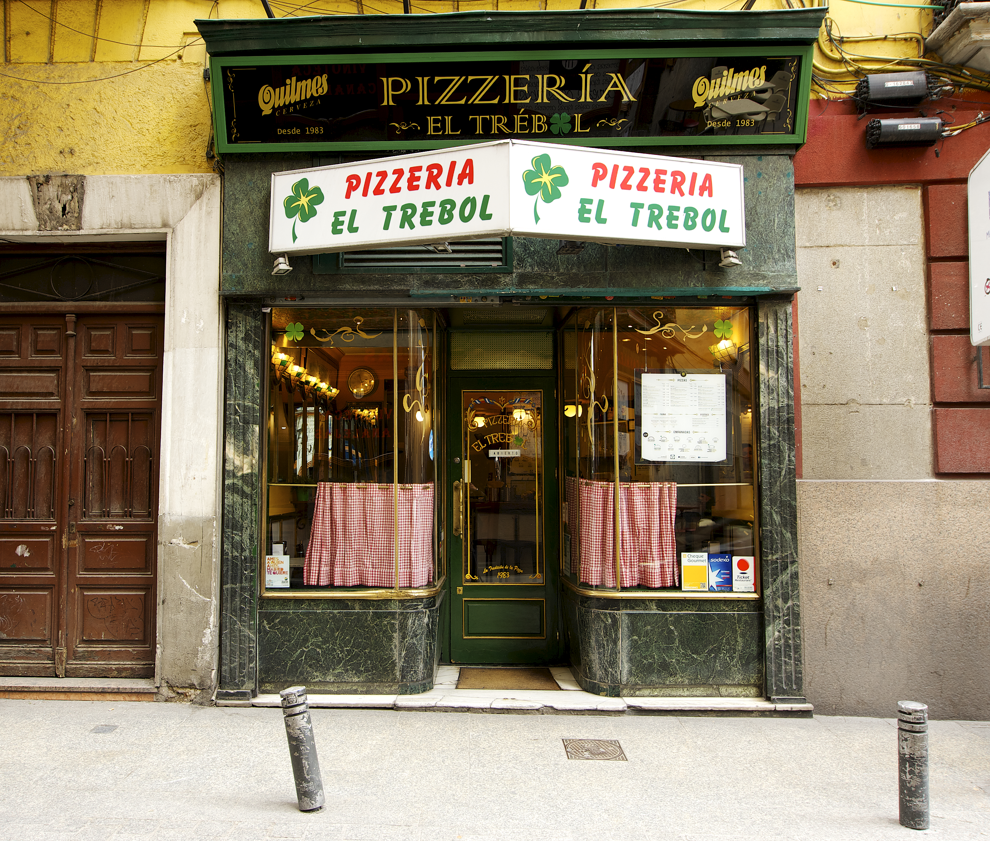 Pizzería El Trébol - Saborea Madrid