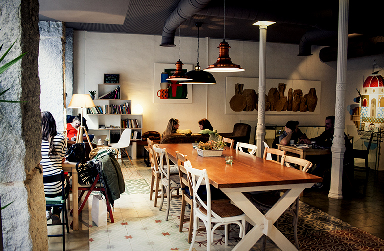 La Ciudad Invisible cafetería Madrid