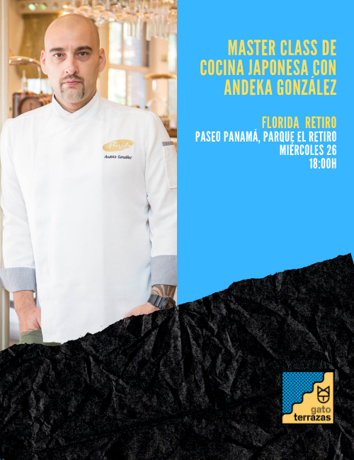 Masterclass cocina japonesa con el chef de Floria Retiro