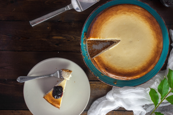 Tarta de queso vasca: la reina del delivery