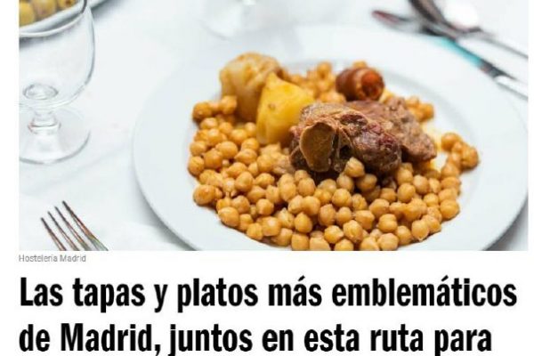 Las tapas y platos más emblemáticos de Madrid, juntos en esta ruta para todos los públicos