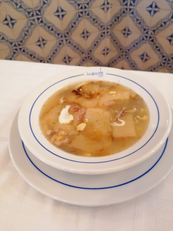 Restaurante La Cueva - Saborea Madrid