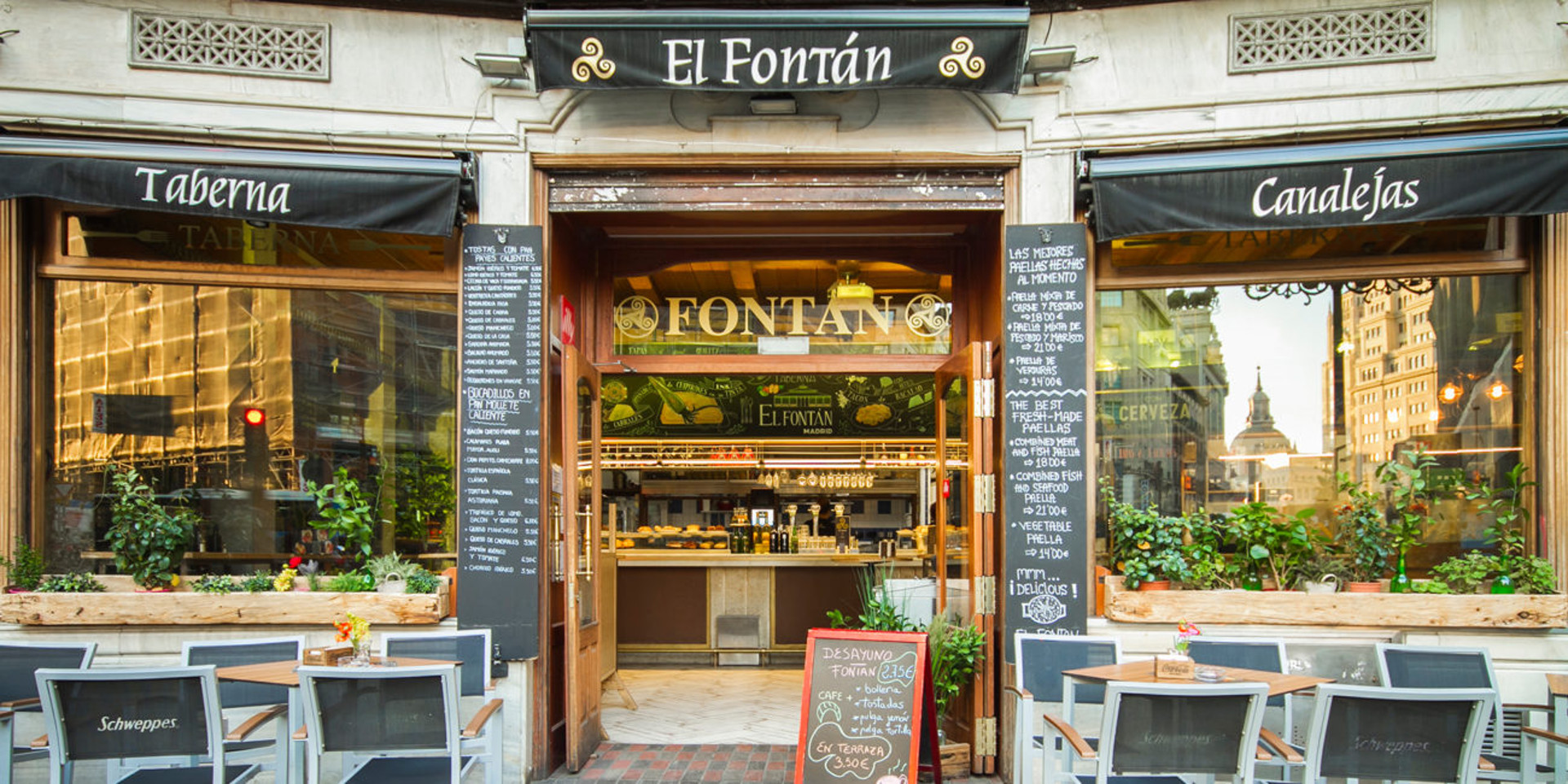 Taberna Sidrería El Fontán Canalejas - Saborea Madrid
