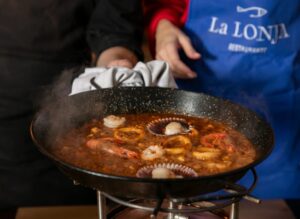 Paella de marisco La Lonja del Mar