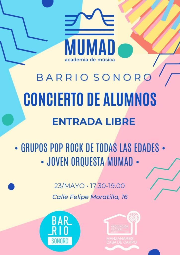 Concierto alumnos MUMAD Barrio Sonoro 2025