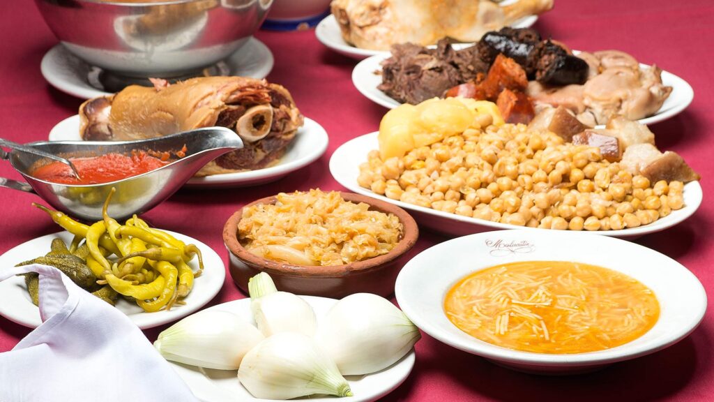 cocido madrileño Malacatín