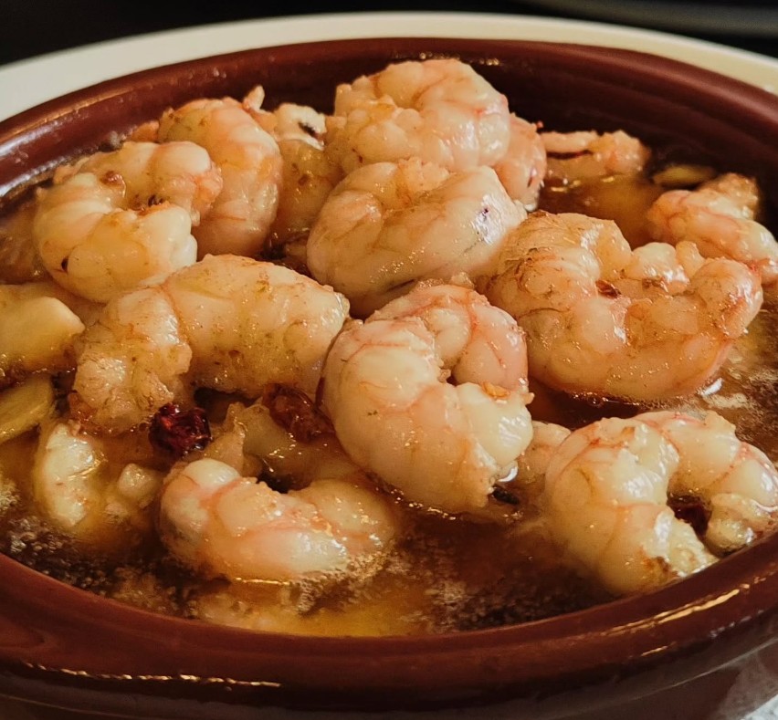 Casa Baranda en Madrid - gambas al ajillo