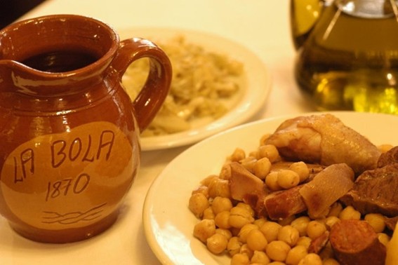 Cocido madrileño La Bola