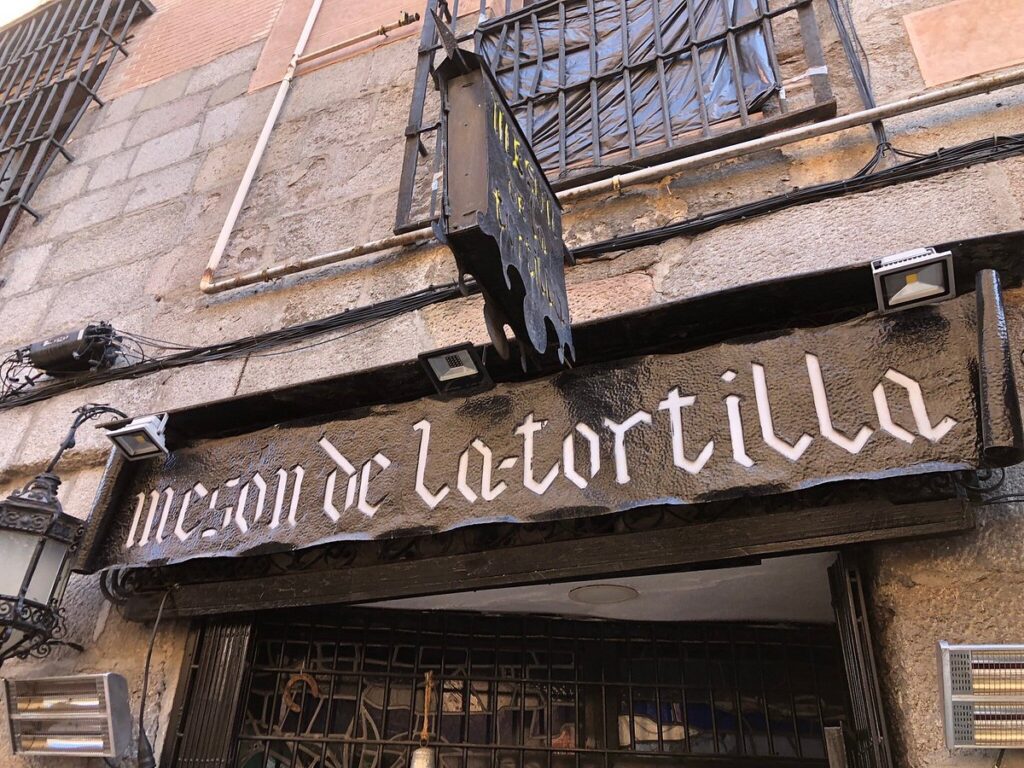 Mesón de la Tortilla en Madrid