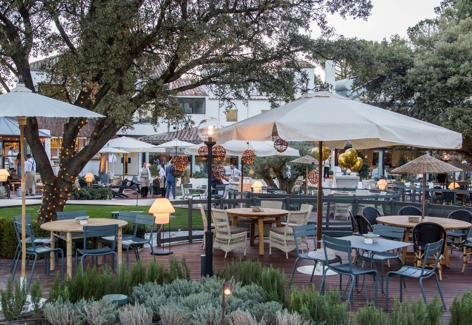 restaurante El Jardín de La Máquina Madrid