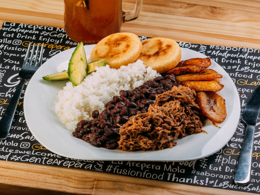 La arepera restaurante venezolano Madrid