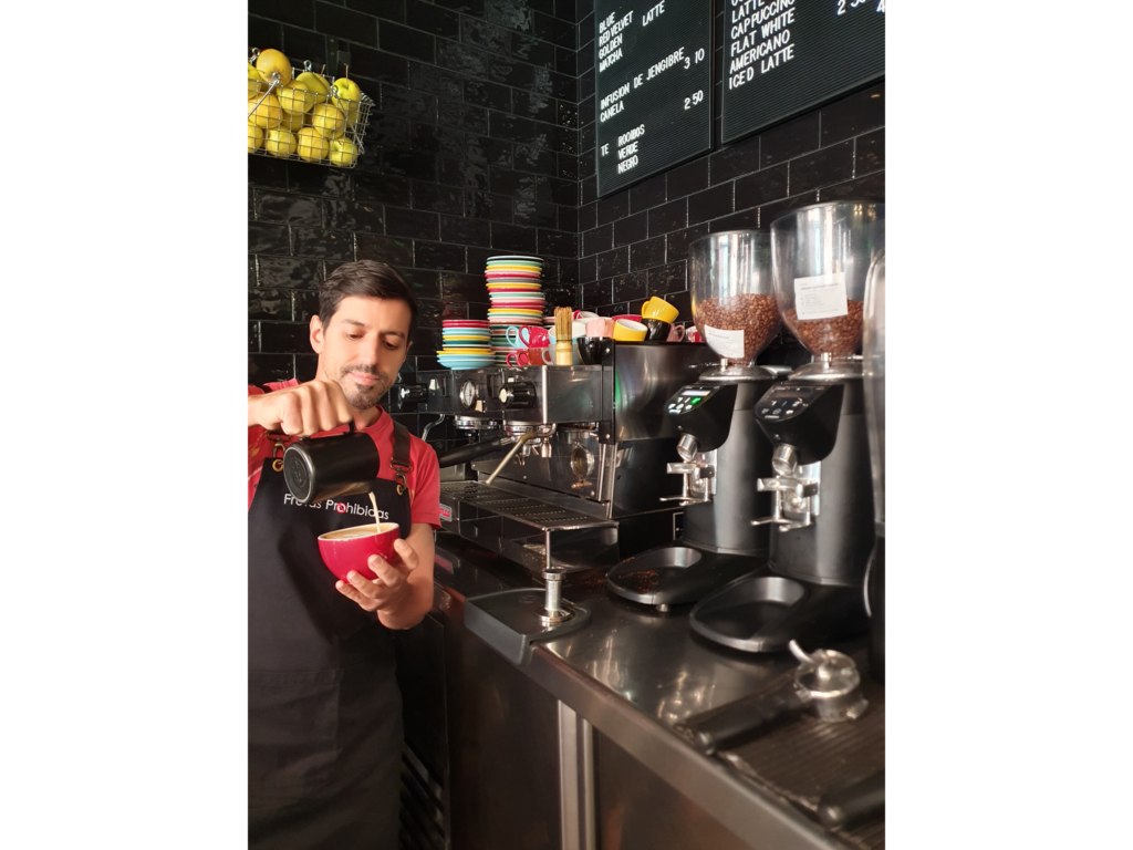 Frutas prohibidas Madrid barista