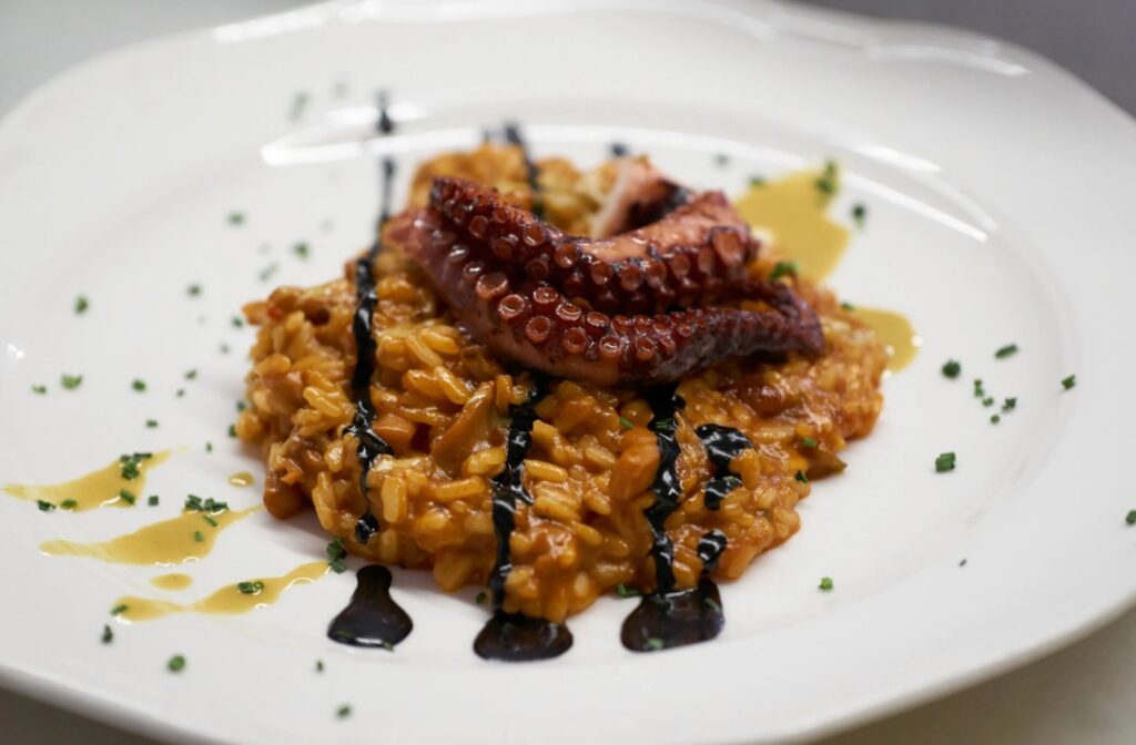 Arroz con pulpo La Castela Madrid