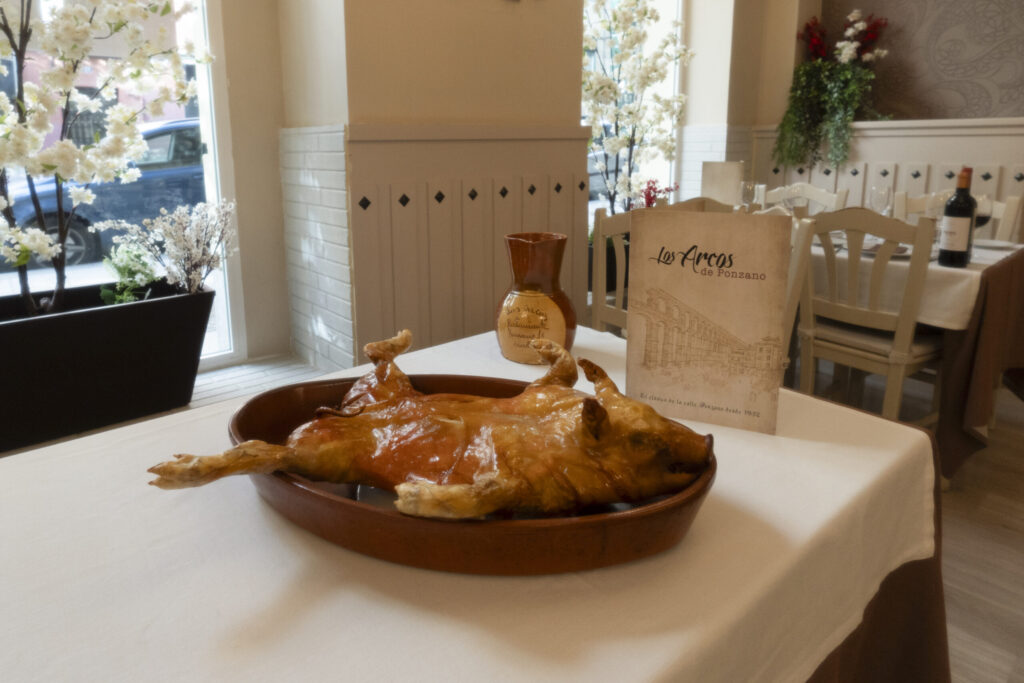 Los Arcos de Ponzano Madrid cochinillo