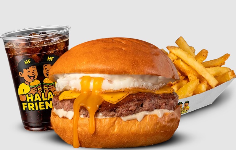 Hamburgueserías Madrid - Halal Friends burger 
