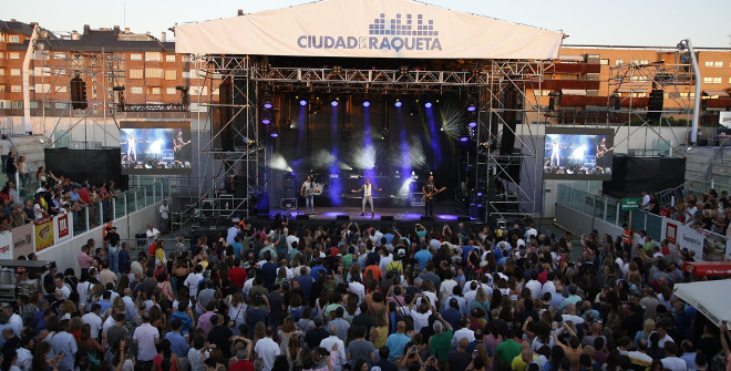 Festival solidario Ciudad de la Raqueta