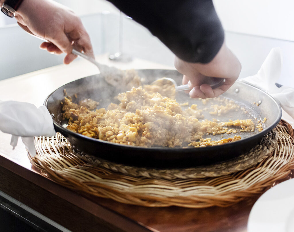 paella St James restaurante Madrid